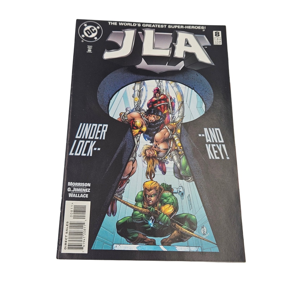 DC Comics JLA #8 Comic Book August 1997 Justice League of America